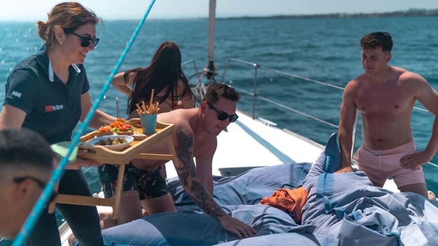 Catania: Sail Tour of Cyclops Coast with Sicilian Aperitif - A relaxed sail back to Catania