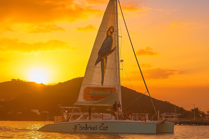 Champagne Sunset Sail from Margaritaville - A new catamaran with room for a sunset view