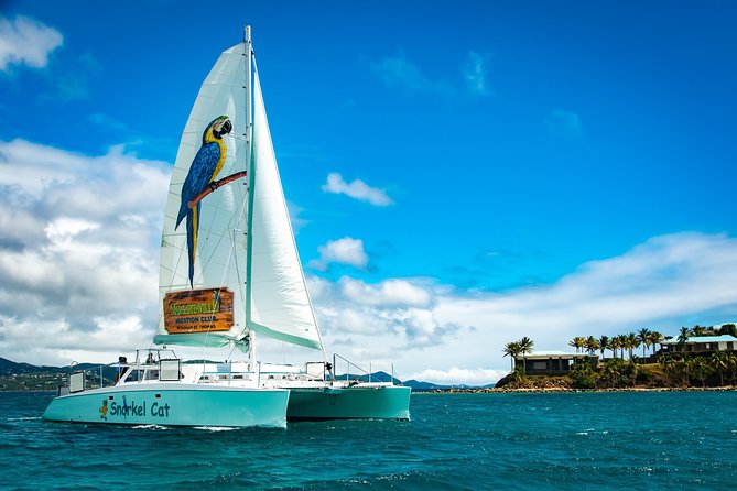 Champagne Sunset Sail from Margaritaville - The route past St. Thomas and the sunset hour