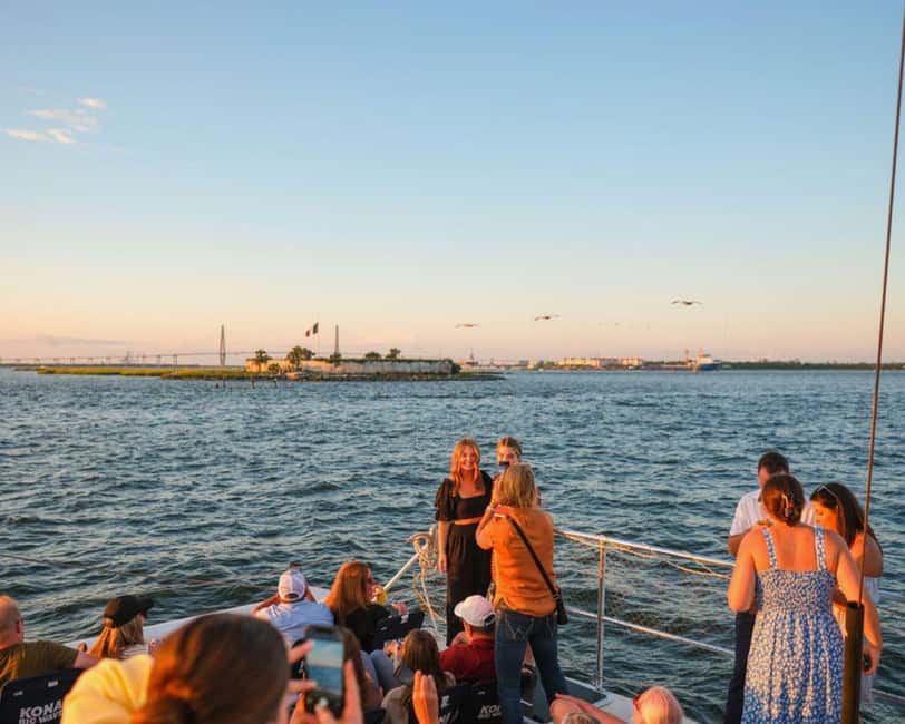 Charleston Harbor Sunset Cruise with Music & Onboard Bar - What kind of Charleston cruise is this?