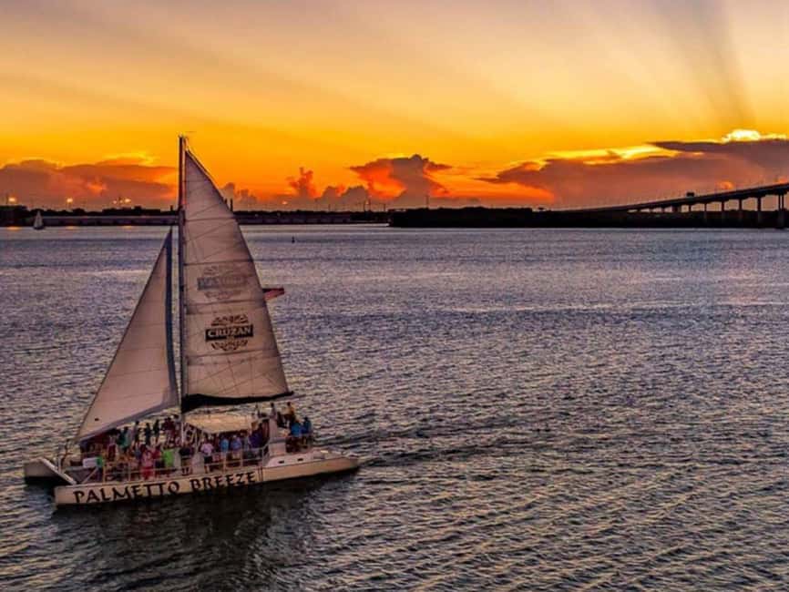 Charleston Harbor Sunset Cruise with Music & Onboard Bar - Boarding at Shem Creek