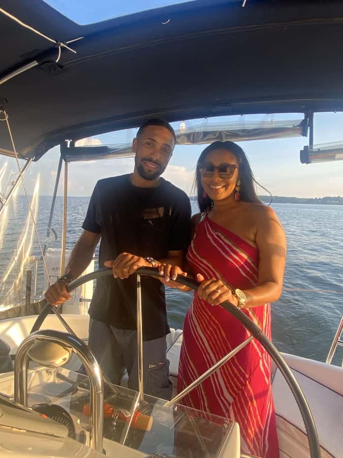 Chesapeake Beach: Sunset Sailing Cruise with Snacks - A small piece of WWII history at sea
