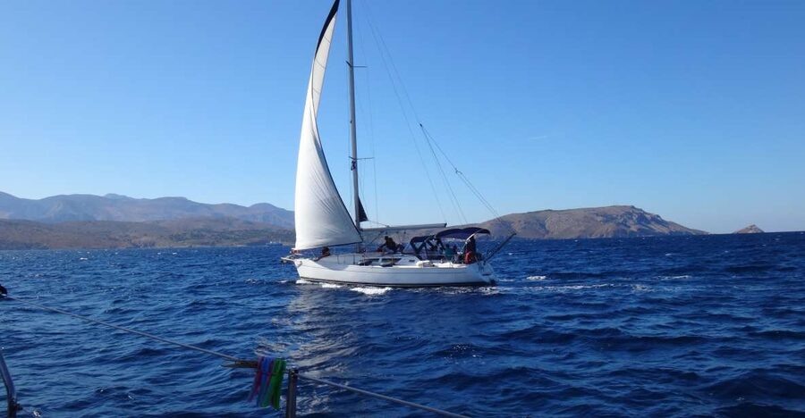 Chios: Sailing Boat Cruise to Oinouses with Meal & Drinks - Setting out from Chios Harbor at 11:00