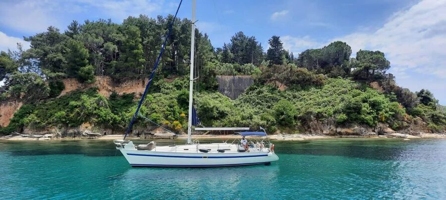 Corfu: Half-day Private Cruise with Sailing Yacht - Garitsa Bay and the Super-Yacht View
