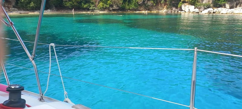 Corfu: Private Sailing Cruise- Swim Stops with Food & Drinks - A quiet cruise back to Gouvia