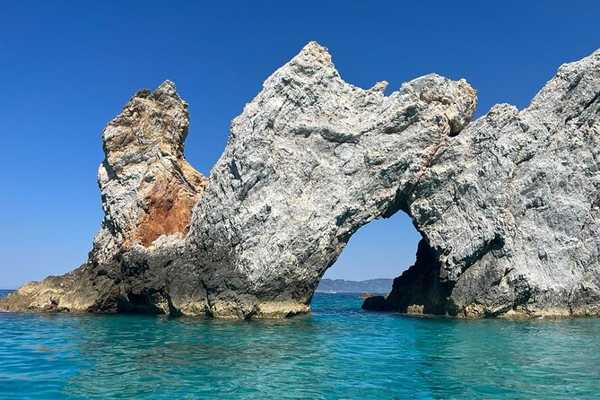 Day sailing Skiathos Skopelos with lunch on Rainbow yacht - Following Skopelos from Panormos to Elios