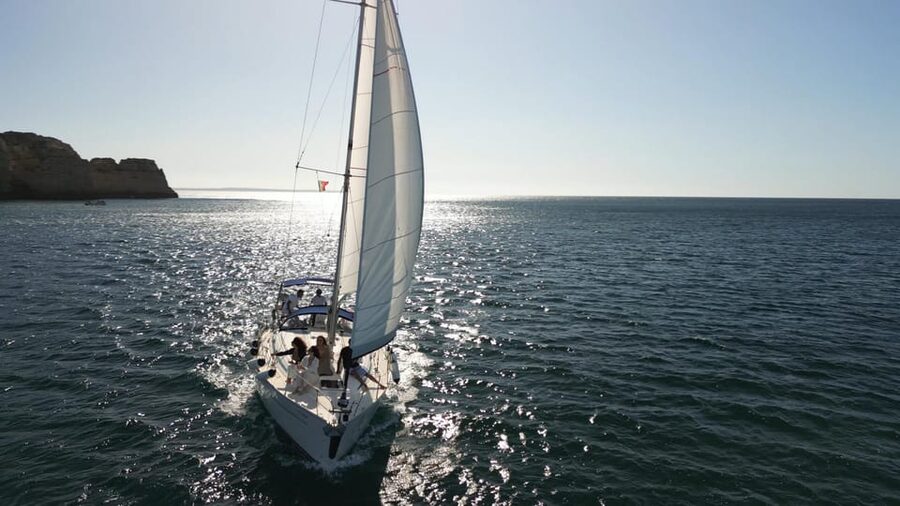 Daytime Sailing Adventure near Lagos and Luz! - The Cliffs, Caves, and Turquoise Water
