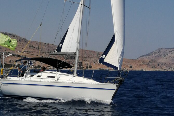 Daytour Sailboat with Lunch/drinks in Lindos area - The Blue Lagoon is the main water stop