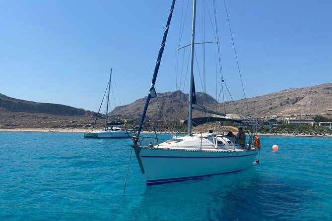 Daytour Sailboat with Lunch/drinks in Lindos area - What the private format really gives you