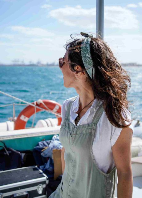 Dénia & Jávea: Portixol Sailing Catamaran Excursion with BBQ - Cruising beside the Costa Blanca cliffs