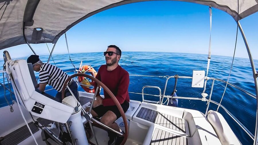 Denia: Sunset Electric Sailboat Cruise with Dolphin Spotting - Captain Sophia and the small-group feel