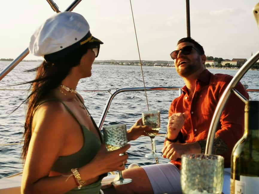 Elegant Sunset cruise under sails,large yacht,full comfort - A 90-minute route with a clear rhythm