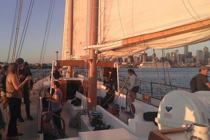 Evening Colors Sunset Sail Tour in Seattle - The mountain views depend on clear weather