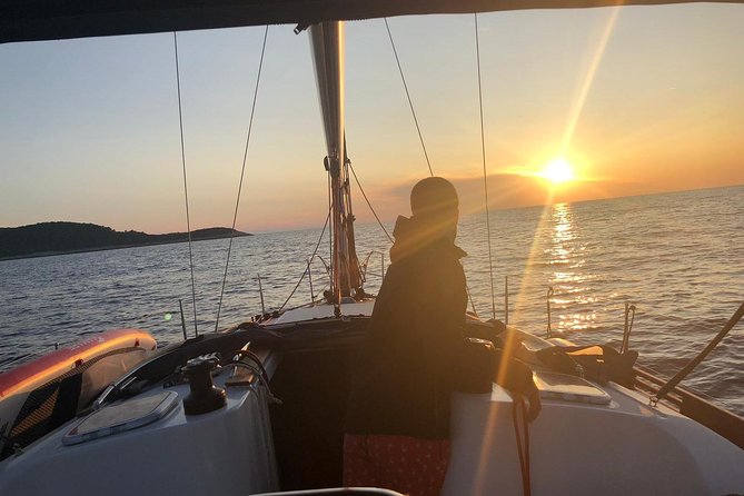 Experience Romantic Sunset Sailing on a modern 36ft (11m) sail yacht | Hvar - Two Hours on the Hvar Archipelago