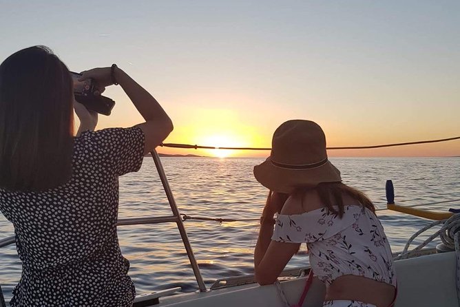 Experience Romantic Sunset Sailing on modern 36ft sail yacht from Zadar - The University of Zadar from offshore