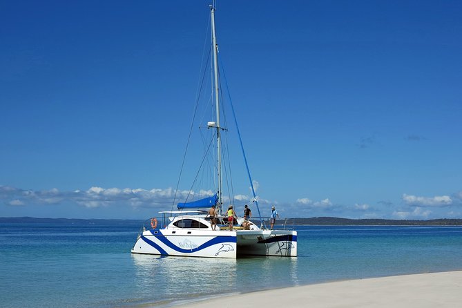 Fraser Island & Dolphin Sailing Adventure - Boom-netting, swimming, and sailing