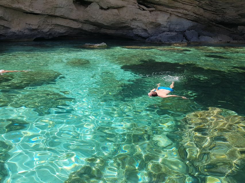 From Arbatax: Gulf of Orosei Sail Boat Trip with Lunch - Swimming and snorkeling in clear Sardinian water
