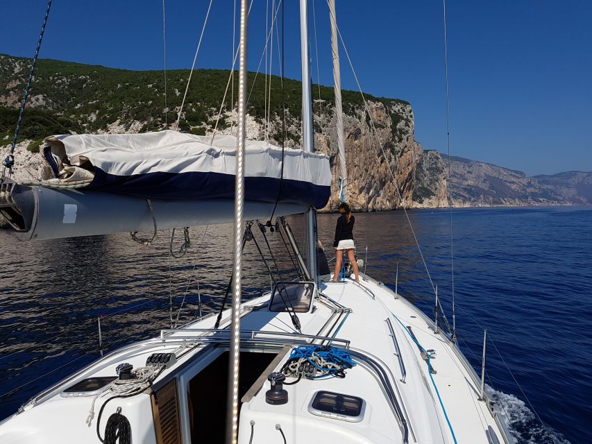 From Arbatax: Gulf of Orosei Sail Boat Trip with Lunch - Lunch made with Sardinian products