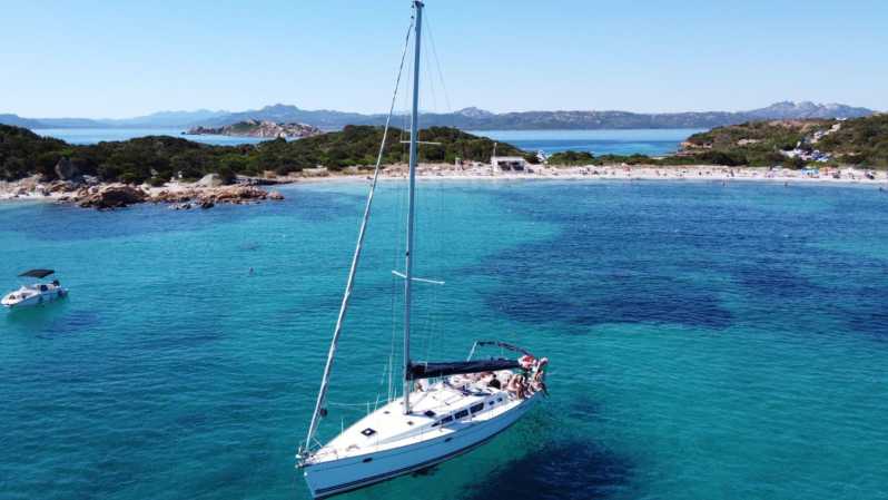 From Cannigione: Sailboat Tour in La Maddalena Archipelago - A relaxed day on deck, with shade when you need it