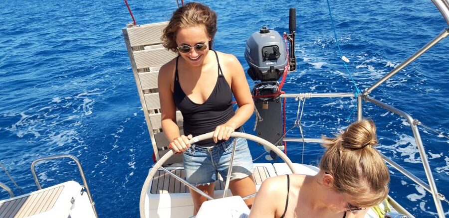 From Chania: Fully Private Sailing Cruise with Meal & Drinks - A three-course lunch cooked on board