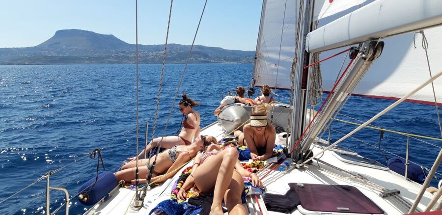 From Chania: Fully Private Sailing Cruise with Meal & Drinks - What the private format is worth