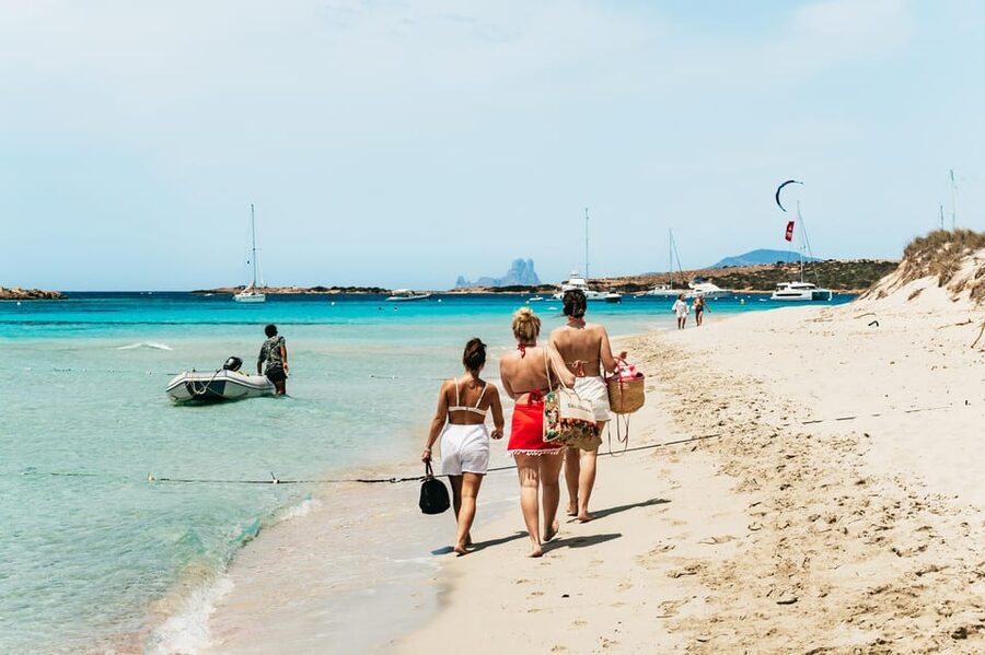 From Ibiza: Sailing Tour to Formentera with Beach Stops - Setting sail from Cala Jondal for a seven-hour day