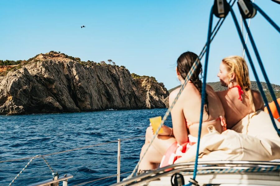 From Ibiza: Sailing Tour to Formentera with Beach Stops - Snorkeling and paddleboarding add useful freedom