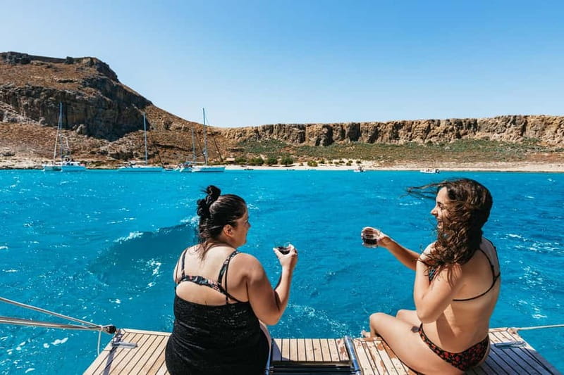 From Kissamos: Balos Gramvousa Sailing Cruise with Lunch - Gramvousa Island and the climb to the castle
