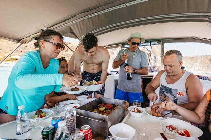 From Kissamos: Balos Gramvousa Sailing Cruise with Lunch - The return to Kissamos and the practical details