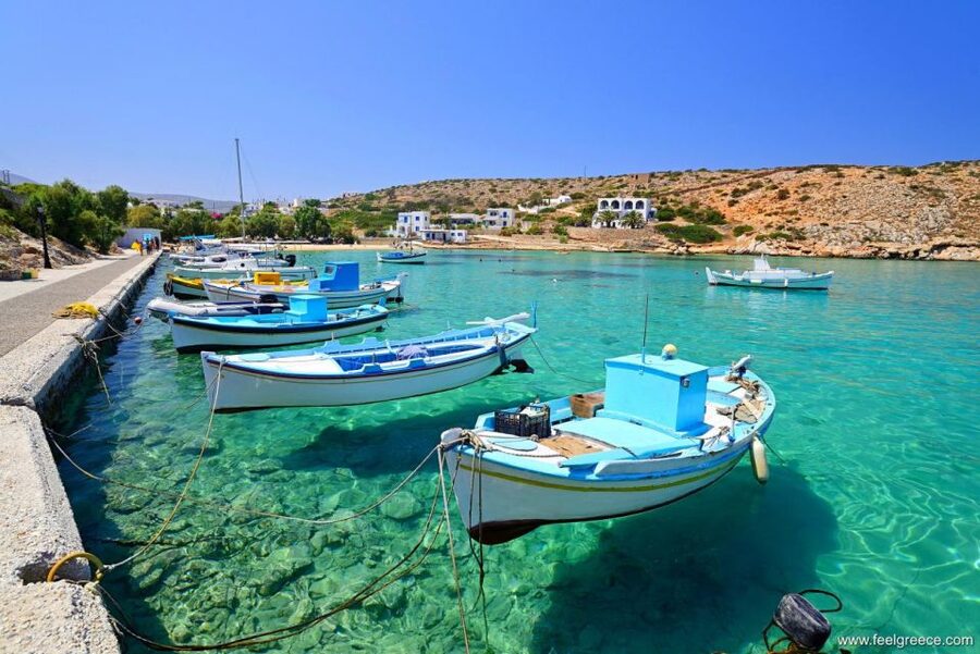 From Naxos: Schinoussa and Iraklia Sailing Cruise with BBQ - Two hours in Agios Georgios, Iraklia
