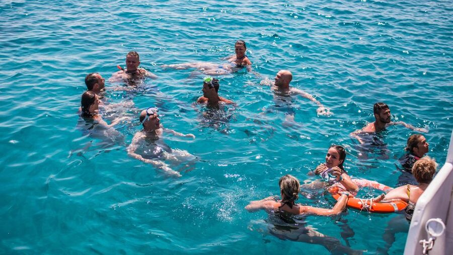 From Naxos: Schinoussa and Iraklia Sailing Cruise with BBQ - Schinoussa’s Tsigouri or Livadi beach