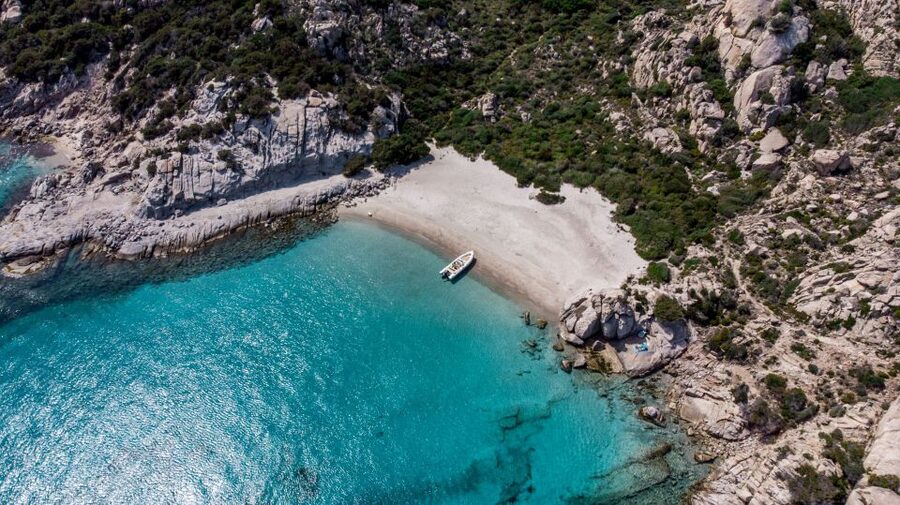 From Palau or La Maddalena: Archipelago Sailing Ship Tour - Budelli and the famous pink beach