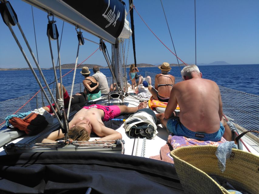 From Paros: Private Sailing Cruise with Lunch and Snorkeling - Leaving Piso Livadi for a Full Day at Sea