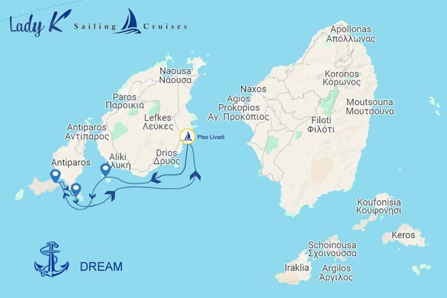 From Paros: Private Sailing Cruise with Lunch and Snorkeling - Lunch Aboard Near Despotiko