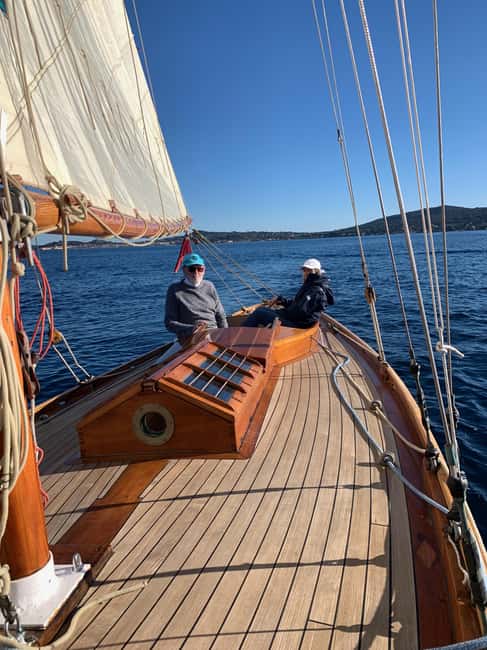 From Port Grimaud: Half-Day Classic Yacht Sailing Experience - Sailing from Port Grimaud toward Saint-Tropez