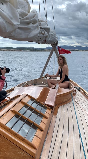 From Port Grimaud: Half-Day Classic Yacht Sailing Experience - The yacht itself, from saloon to foredeck