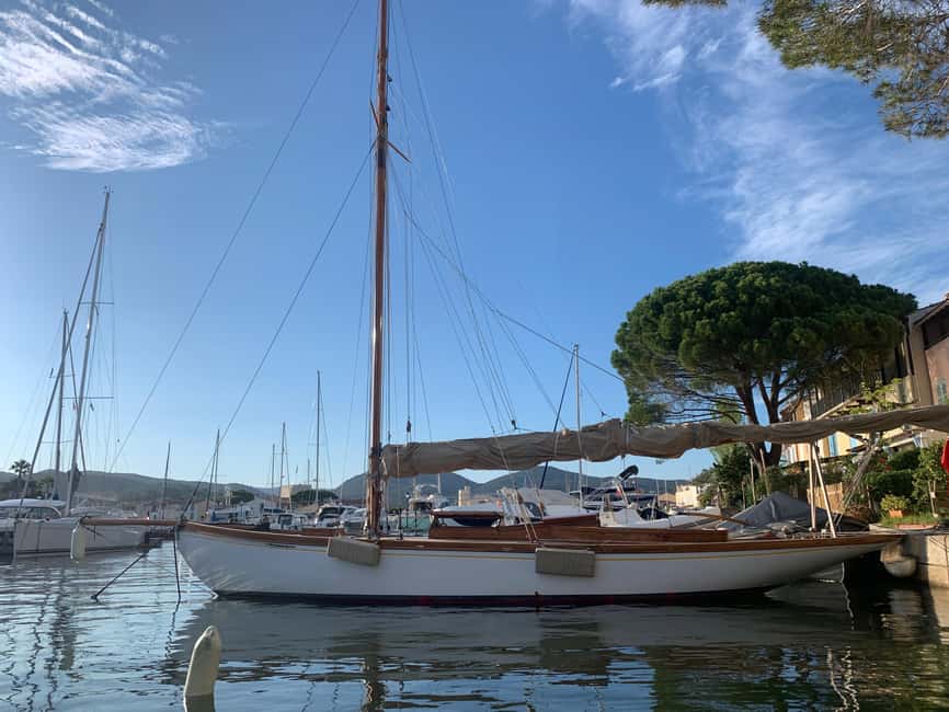 From Port Grimaud: Half-Day Classic Yacht Sailing Experience - Practical packing advice for the deck