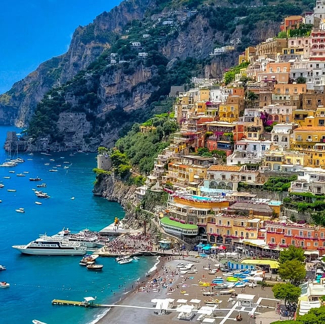 From Positano: Sail to Capri's Stunning Beauty - A Short Swim Near Grotta Albergo dei Marinai