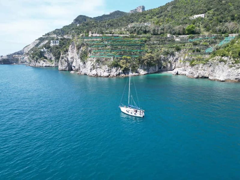 From Salerno: Amalfi Coast Full-Day Sailboat Trip with Lunch - Pasta, fresh produce, and a light lunch
