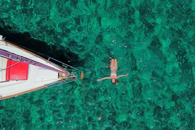 From Skopelos: Private Full-Day Sailing to Alonissos - The long middle stretch: swimming, SUP, and lunch