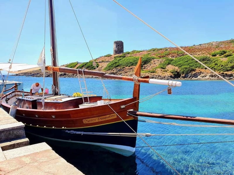 From Stintino: sailing trip to Asinara with Lunch - Cala Reale and one hour on Asinara