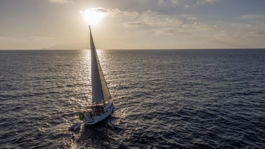 From Trapani: Full-Day Sailboat Trip to Favignana & Levanzo - Leaving Trapani and settling into the sea