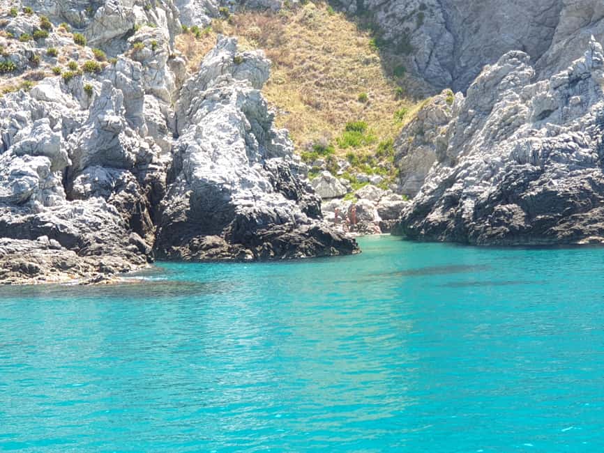 From Tropea: Sailing tour along the coast of the Gods - Why this coast is best seen by boat