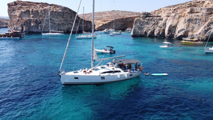 From Valletta: Full Day Private Charter on a Sailing Yacht - What Sailing Mowgli Feels Like