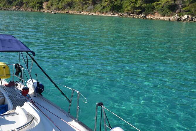 Full Day Cruise on Sailing Yacht in Corfu Island - A long lunch at Agni’s small harbor