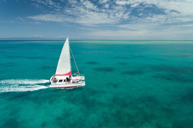 Full-Day Great Barrier Reef Sailing Trip from Cairns - Sailing out toward Upolu Reef