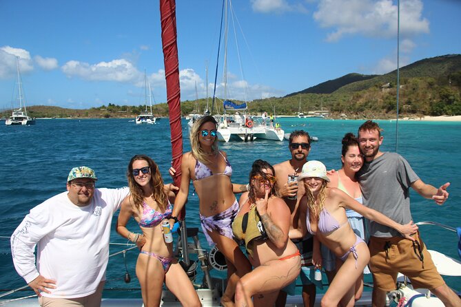 Full Day Private Charter on Luxury Catamaran Sailing. - Snorkeling at Maho, Lovango Cay, and Christmas Cove