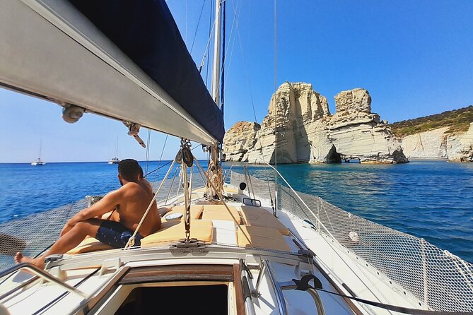 Full day private sailing cruise around Milos island - Why a private sailboat changes the day