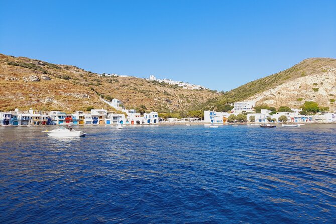 Full day private sailing cruise around Milos island - Agios Dimitrios closes the route gently
