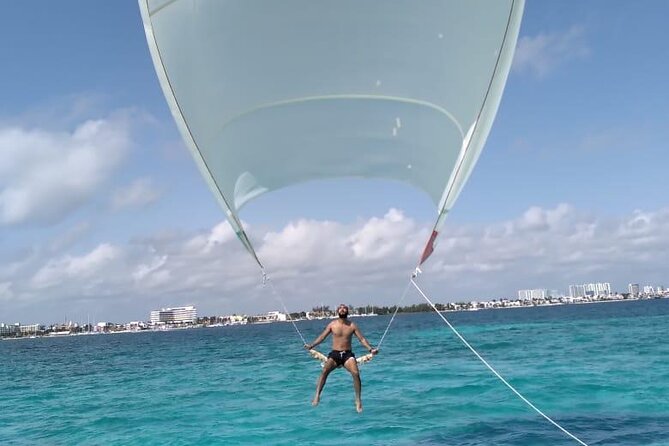 Full-Day Sailing Adventure to Isla Mujeres - Lunch, pool time, and the private beach club